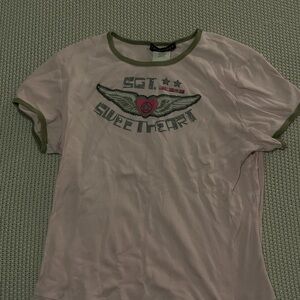 SGT. Sweetheart Pink Short Sleeve Tee
